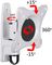 7350022736078 - VESA Flexarm 360 I TV Wall Mount - 15" to 32" Screen, White