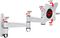 7350022736092 - VESA Flexarm 360 III TV Wall Mount - 15" to 32" Screen, White