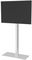 7350073732418 - Display Stand 180 TV Floor Stand with Base - 24" to 63" Screen, Silver