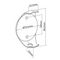 PS-GHMSWMW - Google Home Mini Speaker Wall Mount, White