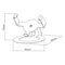 PS-AEDSDSB - Amazon Echo Dot (2nd Generation) Speaker Desk Stand, Black