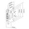 PS-1327STTVWM - Slim Tilting TV Wall Mount for 13" to 27" Flat Screens