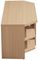 MEM-1000-OAK3 - Memphis Oak 3 Shelf TV Stand - 1000mm x 395mm x 450mm