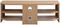 MEM-1200-OAK3 - Memphis Oak 3 Shelf TV Stand - 1200mm x 395mm x 450mm