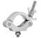 TC 100S - Truss Half Coupler Aluminium, 50mm, 100kg, Silver