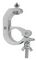 SLC 100S - Self-locking Truss Clamp Aluminium, 50mm, 100kg, Silver