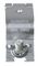 TC 25S - Truss Half Coupler Aluminium, 38mm, 25kg, Silver