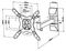 TTD101DAEX - Tilt and Swivel Double Arm TV Wall Mount - Up 10" to 43" Screen