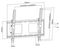 TTD404THD - Tilting TV Wall Mount - 32" to 75"