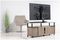 PSGL0029 - Aluminium Pedestal Tabletop TV Stand 40kg - 37" to 75"