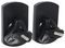 BRK-UM01 - Universal Wall Mount Speaker Brackets, Black (pair)