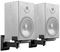 BRK-SC01 - Side Clamping Wall Mount Speaker Brackets with Tilt & Swivel, Black (pair)