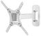 MRL23W - Single Head Extendable TV / Monitor Wall Mount 12-43" Tilt & Turn VESA Compatible, White