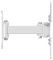 MRL23W - Single Head Extendable TV / Monitor Wall Mount 12-43" Tilt & Turn VESA Compatible, White