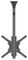 7350073736423 - M Ceiling Mount Pro TV Mount, 17" to 42" Screen, VESA 400