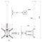 7350073736423 - M Ceiling Mount Pro TV Mount, 17" to 42" Screen, VESA 400