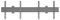7350073734009 - M Wallmount Pro Fixed Twin TV Mount, 2x 40" to 65"