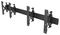 7350073734122 - M Wallmount Pro Push In Pop Out Twin TV Mount, 40" to 75"