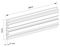 7350105211874 - M Pro Single Screen Rail, 280mm