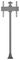 7350105214141 - M Floor to Wall Mount Pro, 40" to 65"