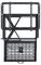 BT7885/B - Flat Screen Wall Mount with Pull Down AV Storage Tray, 49" to 86" Screen