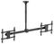 PSGL0120 - Heavy Duty Horizontal Twin Screen Ceiling Mount, Short, 34" to 60" Screens