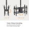 PSGL0124 - Heavy Duty Back to Back Twin Screen Ceiling Mount, Short, 43" to 86" Screens