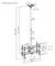 PSGL0126 - Heavy Duty Back to Back Twin Screen Ceiling Mount, Long, 43" to 86" Screens