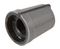 CR-R4-6 - Knob, Soft Touch, D Shaft, Grey / Black