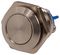 RJS1N1S-16-F-BS-67J - Switch, Vandal Resistant, 316SS, Momentary, Flat, 16mm