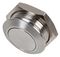 RJS1N1LP-16M-F-BS-67J - Vandal Resistant Momentary Switch, 24V DC, 0.3A, 1NO / SPST, Micro Travel, Stainless Steel, 16mm