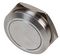 RJS1N1LP-25M-F-BS-67J - Vandal Resistant Momentary Switch, 24V DC, 0.3A, 1NO / SPST, Micro Travel, Stainless Steel, 25mm