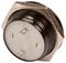 RJS1N1LP-19M-F-BLK-67J - Vandal Resistant Momentary Switch, 24V DC, 0.3A, 1NO / SPST, Micro Travel, Black, 19mm