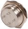 RJS1N1LP-19M-F-R-B-BS-12V-67J - Vandal Resistant Momentary Switch with 12V Blue LED, 24V DC, 0.3A, 1NO / SPST, Micro Travel, 19mm