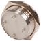 RJS1N1LP-22M-F-R-G-BS-12V-67J - Vandal Resistant  Momentary Switch with 12V Green LED, 24V DC, 0.3A, 1NO / SPST, Micro Travel, 22mm