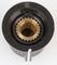 CP-LB12-6-1D - 12mm Instrument Knob, Black with Black Top, 3.2mm Round Shaft