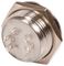 RJS1N1LP-19M-F-R-RGB-BS-12V-67J - Vandal Resistant Momentary Switch with 12V RGB LED, 24V DC, 0.3A, 1NO / SPST, Micro Travel, 19mm