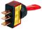 407 - Toggle Switch, Panel Mount, On Off, 12V DC, 20A, Red Illuminated