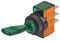 408 - Toggle Switch, Panel Mount, On Off, 12V DC, 20A, Green Illuminated