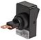 415 - Rectangular Rocker Switch, On Off, 12V DC, 16A, Black
