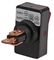 417 - Rectangular Rocker Switch, On Off, 12V DC, 16A, Illuminated Red