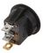 412R - Illuminated Rocker Switch, On Off, 12V, 10A, Red