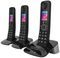 090632 - BT Premium DECT Phones with Call Blocking and Answer Machine, Trio Handsets