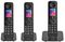 090632 - BT Premium DECT Phones with Call Blocking and Answer Machine, Trio Handsets