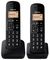 KXTGB612EB - Twin Cordless Phones with LCD Display, Black