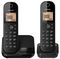 KXTGC412EB - Twin Cordless Phones with LCD Display and Call Block, Black