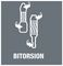 05059900001 - PZ1 x 50mm Pozidriv BiTorsion Diamond Coated Screwdriver Bit - 855/4 BDC PZ