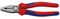 03 02 200 - 200mm Combination Pliers with Cutting Edges and Two Colour Dual Component Handles