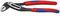 88 02 250 - 250mm Alligator Water Pump Pliers with Two-colour Dual Component Handles