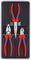 00 20 11 - Pliers Set, 3 Piece (Combination Plier, Long Nose Plier & Side Cutter)